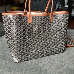 Goyard St Louis PM - Black / Brown